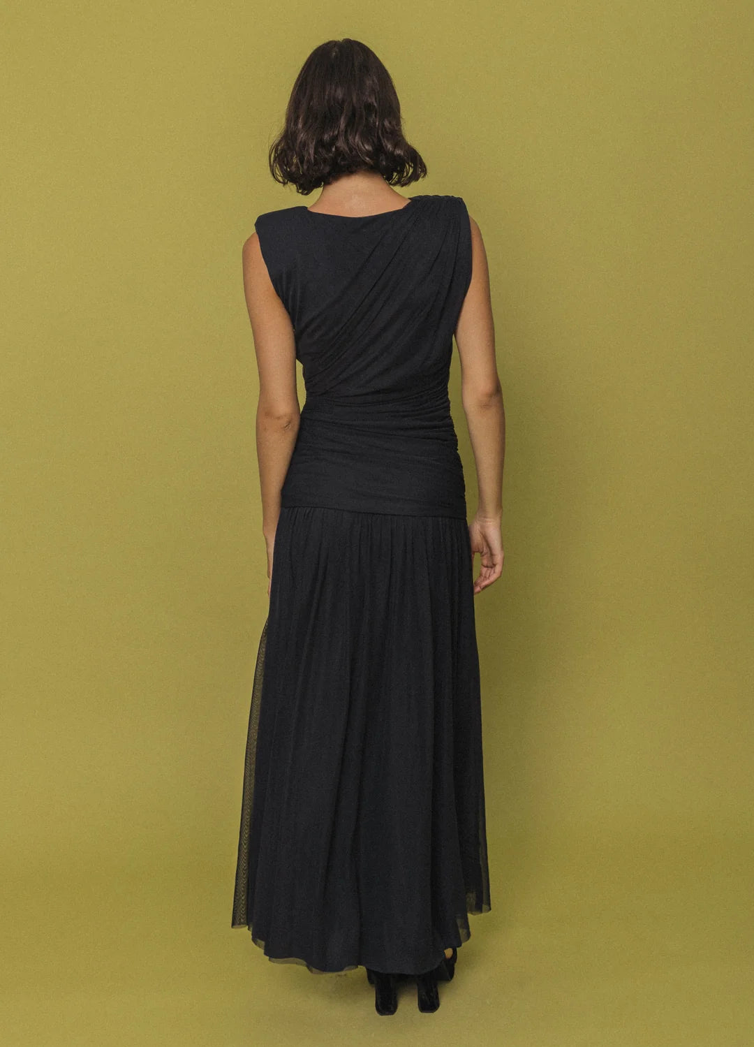 VESTIDO ASTOR AZUL MARINO
