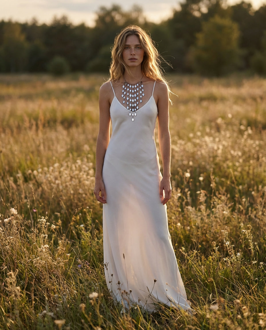 COLLAR AMALFI SILVER