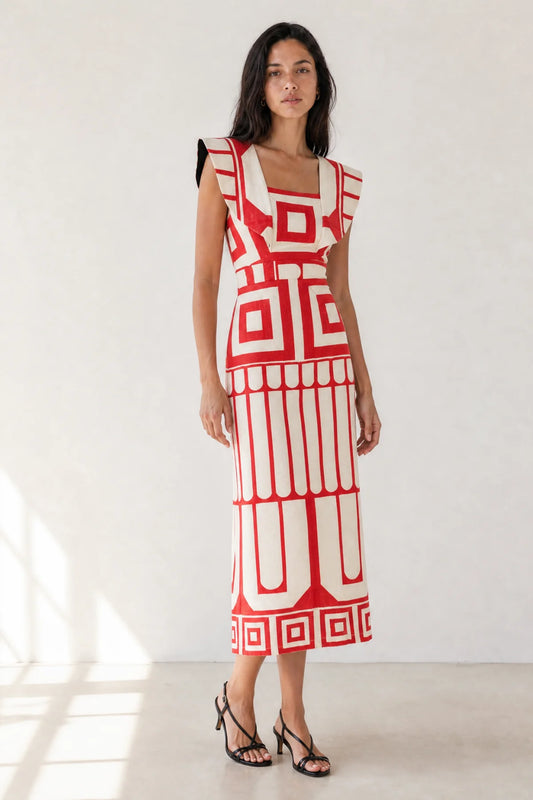 VESTIDO AMARANTO