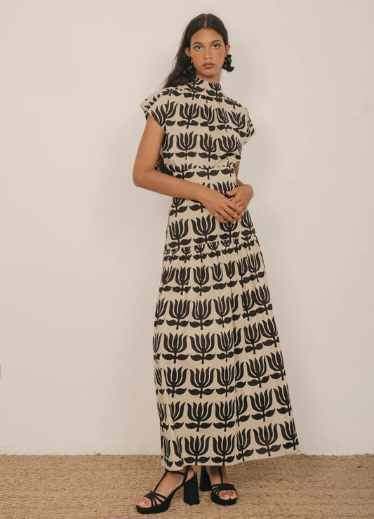 CONJUNTO KENIA- ODALIS CRUDO Y NEGRO