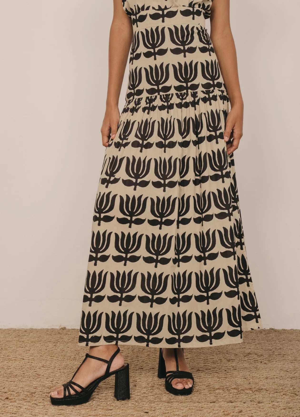 CONJUNTO KENIA- ODALIS CRUDO Y NEGRO