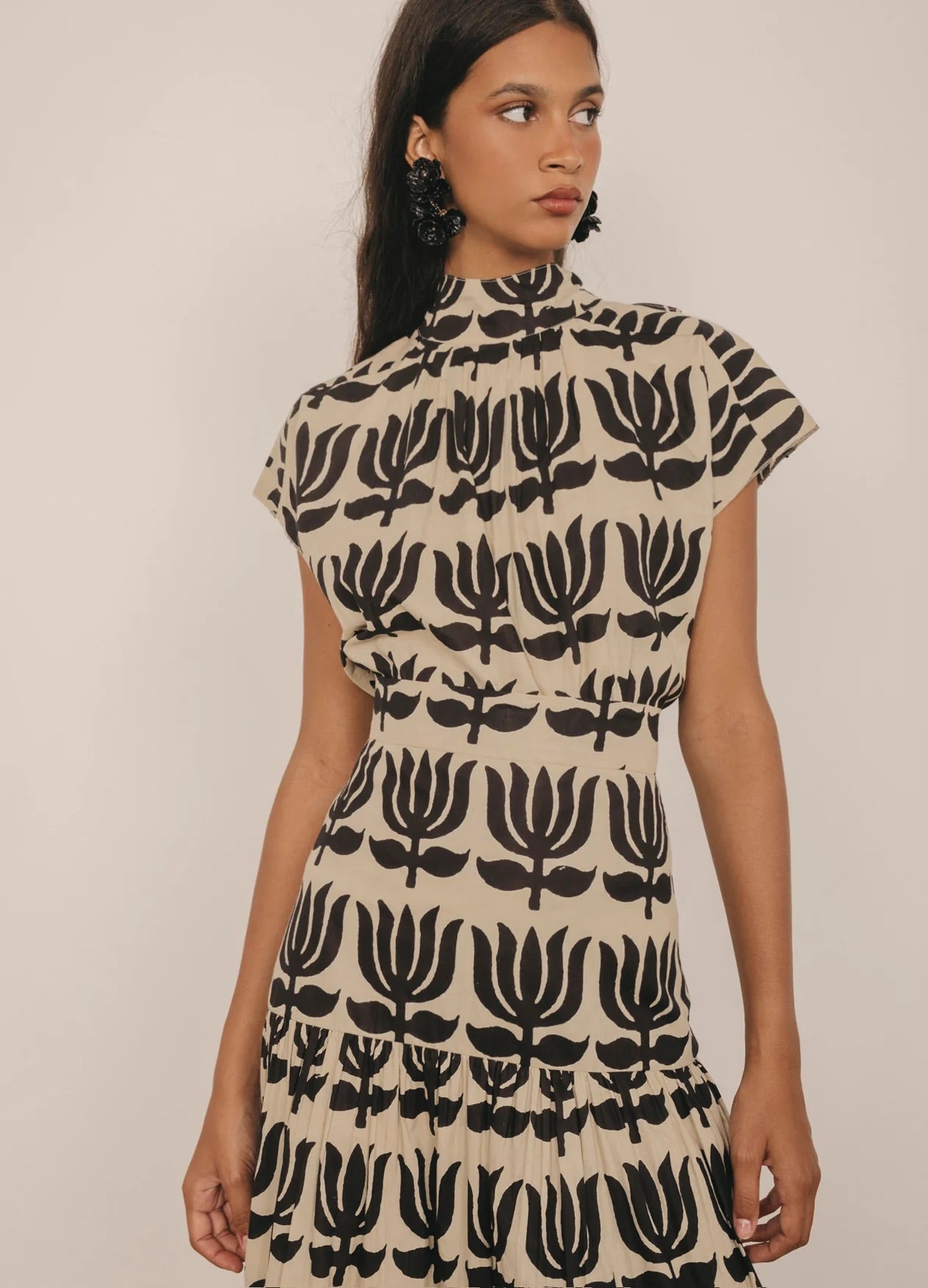 CONJUNTO KENIA- ODALIS CRUDO Y NEGRO