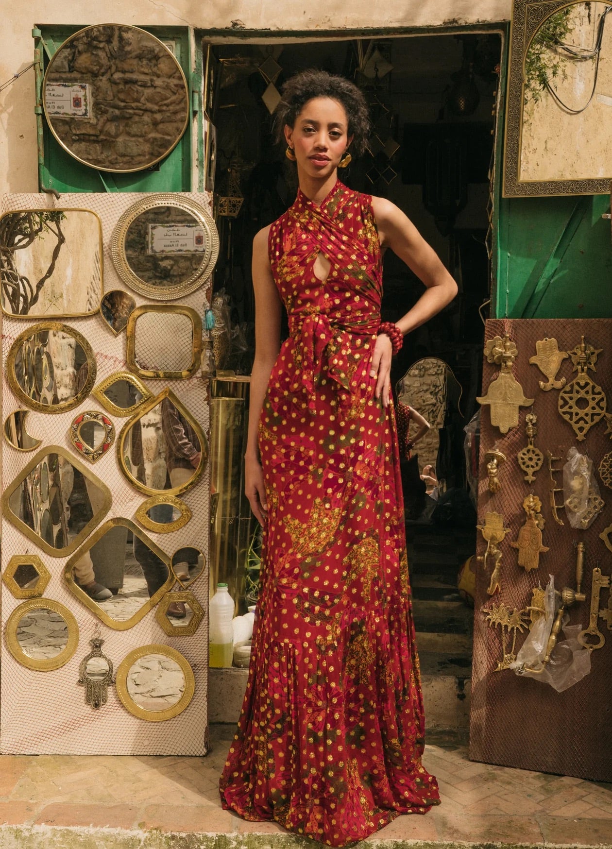 VESTIDO ZURITA ROJO